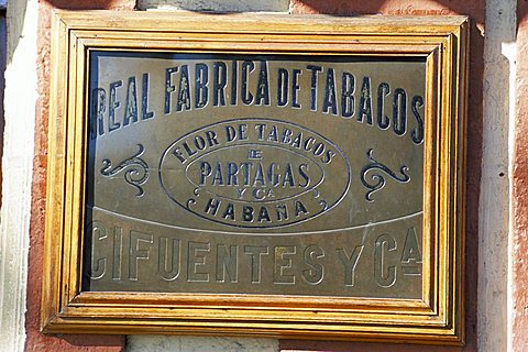 Real Fabrica de Tabacos Partagas, Cuba's best cigar factory, Havana, Cuba, West Indies, Central America