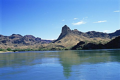 Colorado River near Parker, Arizona, United States of America, North America