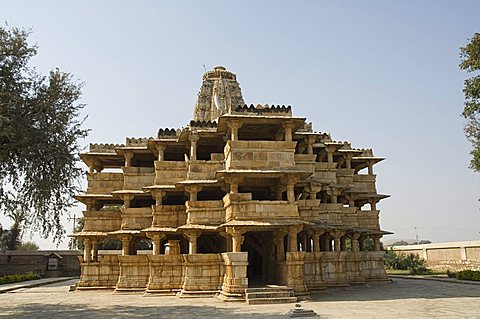 Shiva Temple dating from the 10th century, near Dungarpur, Rajasthan state, India, Asia