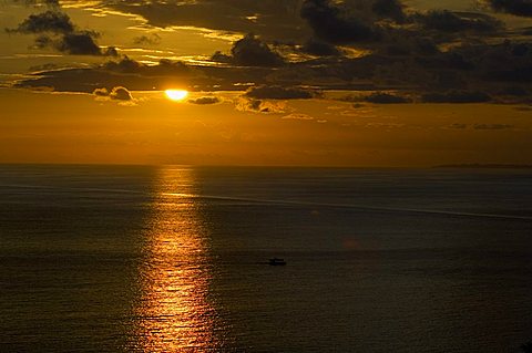 sunset in the Manuel Antonio Area, Pacific Coast, Costa Rica