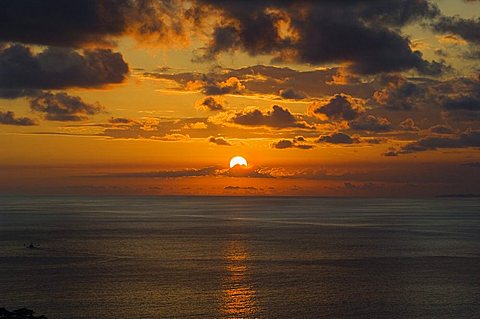 sunset in the Manuel Antonio Area, Pacific Coast, Costa Rica