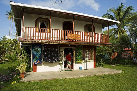 Town of Tortuguero, Costa Rica, Central America