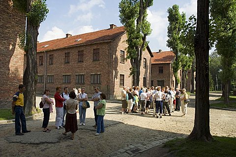 Auschwitz concentration camp, now a memorial and museum, UNESCO World Heritage Site, Oswiecim near Krakow (Cracow), Poland, Europe