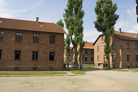 Auschwitz concentration camp, now a memorial and museum, UNESCO World Heritage Site, Oswiecim near Krakow (Cracow), Poland, Europe