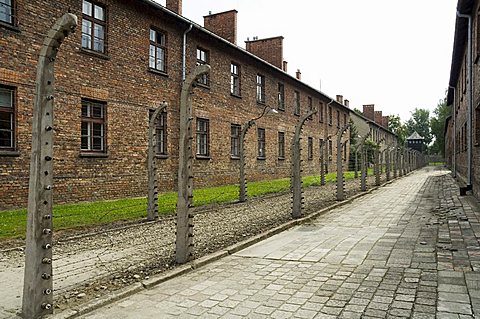 Auschwitz concentration camp, now a memorial and museum, UNESCO World Heritage Site, Oswiecim near Krakow (Cracow), Poland, Europe