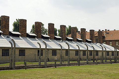 Auschwitz concentration camp, Oswiecim, UNESCO World Heritage Site, near Krakow (Cracow), Poland, Europe