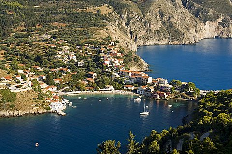 Assos, Kefalonia (Cephalonia), Ionian Islands, Greece, Europe