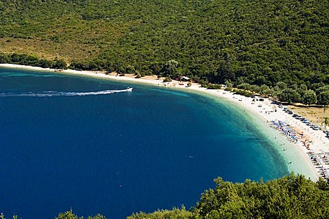 Antisamos Beach near Sami, Kefalonia (Cephalonia), Ionian Islands, Greece, Europe