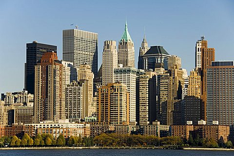 Business district, Lower Manhattan, New York City, New York, United States of America, North America