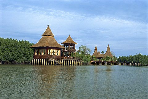 Makasutu Eco Lodge near Banjul, Gambia, West Africa, Africa