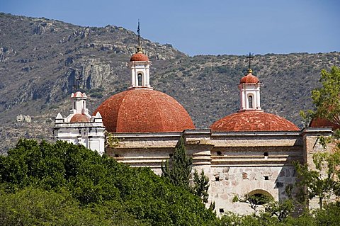 Church of San Pablo, Mitla, Oaxaca, Mexico, North America