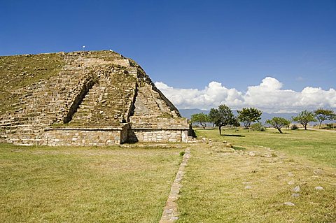 The ancient Zapotec city of Monte Alban, UNESCO World Heritage Site, near Oaxaca City, Oaxaca, Mexico, North America