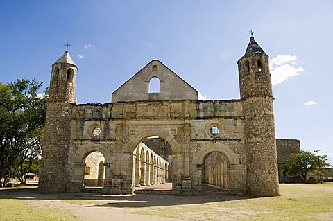 Monastery and church of Cuilapan, Oaxaca, Mexico, North America