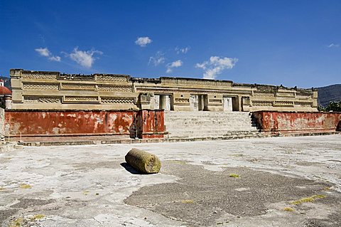 Palace of the Columns, Mitla, ancient Mixtec site, Oaxaca, Mexico, North America