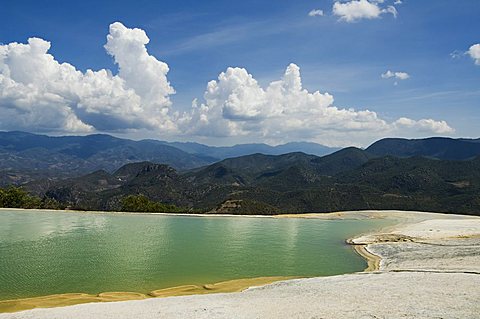 Hierve el Agua (the water boils), hot springs, Oaxaca, Mexico, North America