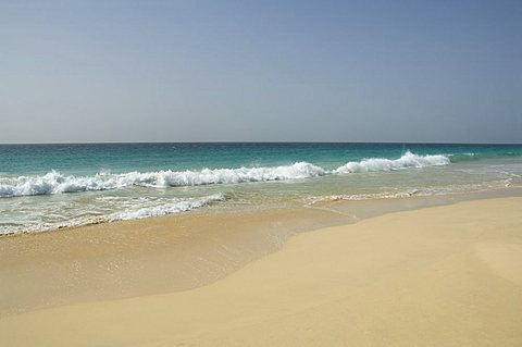 Praia de Santa Monica (Santa Monica Beach), Boa Vista, Cape Verde Islands, Atlantic, Africa