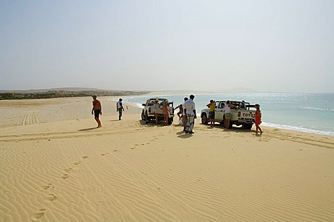 Praia de Chaves (Chaves Beach), Boa Vista, Cape Verde Islands, Atlantic, Africa