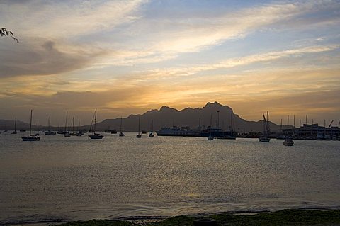 Harbour of Mindelo, Sao Vicente, Cape Verde Islands, Africa