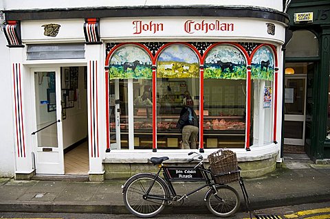 Butcher's shop, Kinsale, County Cork, Munster, Republic of Ireland, Europe