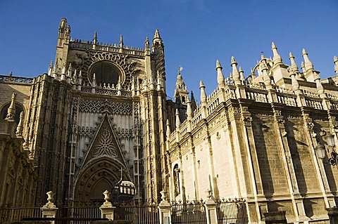 Seville Cathedral, UNESCO World Heritage Site, Santa Cruz district, Seville, Andalusia, Spain, Europe