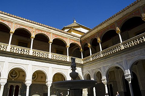 Casa de Pilatos, Santa Cruz district, Seville, Andalusia, Spain, Europe