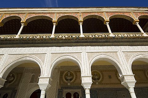 Casa de Pilatos, Santa Cruz district, Seville, Andalusia, Spain, Europe