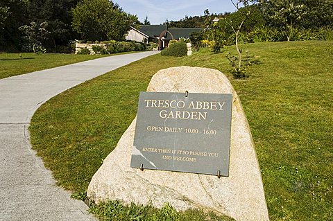 The Abbey Gardens, Tresco, Isles of Scilly, off Cornwall, United Kingdom, Europe