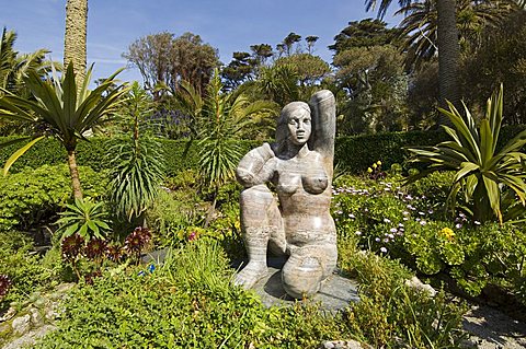 The Abbey Gardens, Tresco, Isles of Scilly, off Cornwall, United Kingdom, Europe