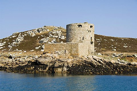 King Charles Castle, Tresco, Isles of Scilly, off Cornwall, United Kingdom, Europe