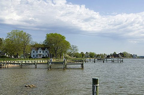 Dogwood Harbour, Tilghman Island, Talbot County, Chesapeake Bay area, Maryland, United States of America, North America