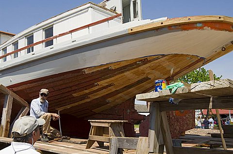 Chesapeake Bay Maritime Museum, St. Michaels, Talbot County, Miles River, Chesapeake Bay area, Maryland, United States of America, North America