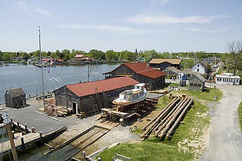 Chesapeake Bay Maritime Museum, St. Michaels, Talbot County, Miles River, Chesapeake Bay area, Maryland, United States of America, North America