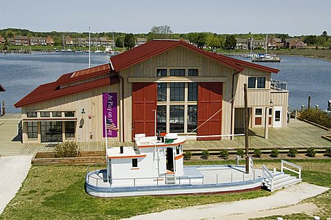 Chesapeake Bay Maritime Museum, St. Michaels, Talbot County, Miles River, Chesapeake Bay area, Maryland, United States of America, North America