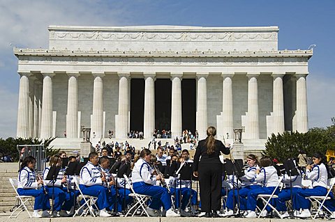 Lincoln Memorial, Washington D.C. (District of Columbia), United States of America, North America