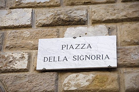 Piazza della Signoria, Florence (Firenze), Tuscany, Italy, Europe