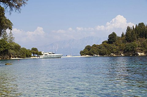 Island of Skorpios owned by the Onassis family, near Lefkada (Lefkas), Ionian Islands, Greek Islands, Greece, Europe