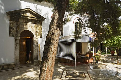 Faneromeni Monastery, Lefkada (Lefkas), Ionian Islands, Greek Islands, Greece, Europe