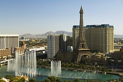 Paris Hotel on the Strip (Las Vegas Boulevard), Las Vegas, Nevada, United States of America, North America