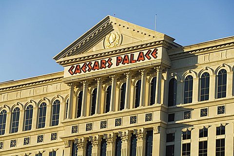 Caesar's Palace Hotel and Casino on The Strip (Las Vegas Boulevard), Las Vegas, Nevada, United States of America, North America