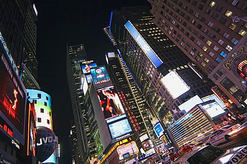 Times Square, Manhattan, New York, New York State, United States of America, North America