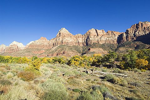 Landscape near Zion National Park, Utah, United States of America, North America