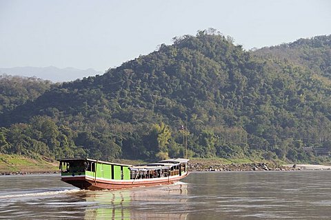 Mekong River near Luang Prabang, Laos, Indochina, Southeast Asia, Asia