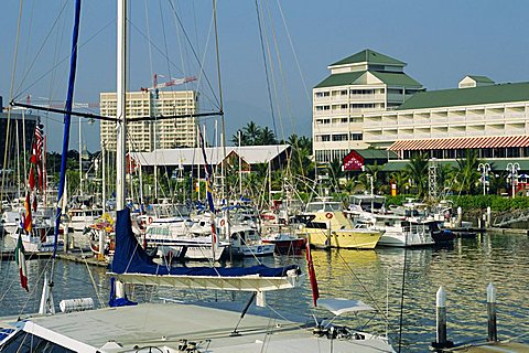 Boat harbour, Cairns, Queensland, Australia