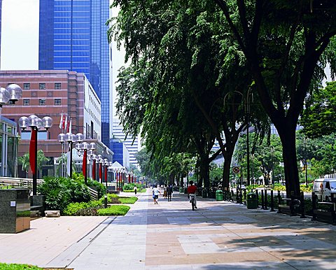 Orchard Road, one of the main shopping areas in Singapore