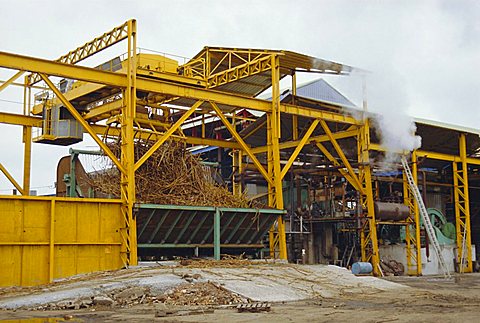 Sugar cane crusher, Martinique, Caribbean