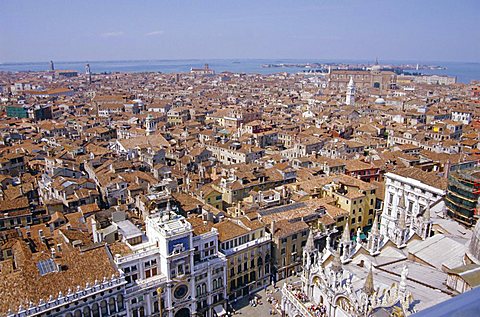 Venice, viewed from the Campanile, Veneto, Italy