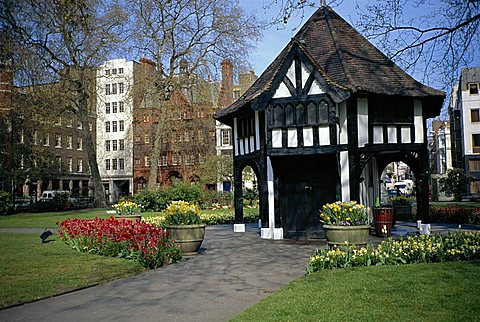 The Gardener's Lodge in Soho Square, London, England, United Kingdom, Europe