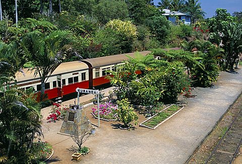 Kuranda railway station, Kuranda, Queensland, Australia, Pacific