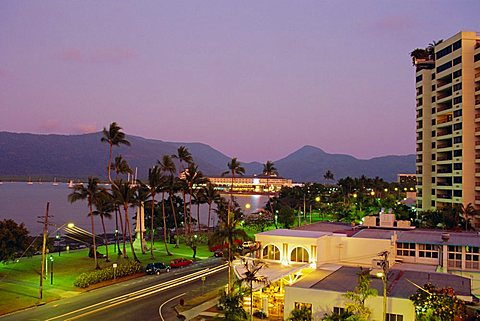 Evening in Cairns, Queensland, Australia