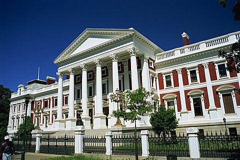 Exterior of the Houses of Parliament, Cape Town, Cape Province, South Africa, Africa